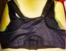 Underwear Vest Sports-Bras Fitness Gym Athletic Shockproof Push-Up Yoga Bh SEXYWG Zipper