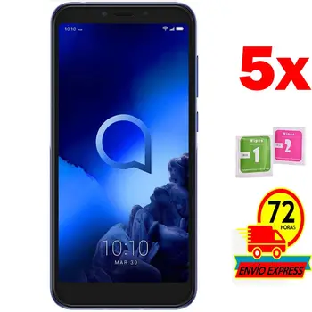 5x スクリーンプロテクター強化ガラスのためのアルカテル 1 s 2019 generico 画面全体が「情報