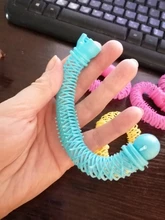 Peluquería magia rizador de pelo rizos en espiral de Donuts Curl Herramienta de Peinado accesorios para el cabello hágalo usted mismo 8 Uds 7cm * 6 cm