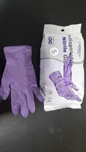 Guantes de nitrilo 100 unids/pack Xingyu púrpura comida grado impermeable alergia libre desechable seguridad guantes de nitrilo