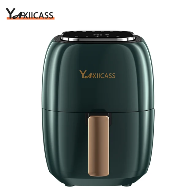 YAXIICASS 6L Electric Air Fryer 1400W Digital Air Frier LED Touchscreen Deep Fryer Without Oil 360° Baking Oven For Home Cooking YAXIICASS-FY-201A