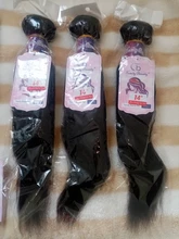 Extensiones de cabello humano 100%, 3 mechones rizados brasileños con cierre, 4x4 pulgadas, color 1b, belleza de moda, no remy, 4 Uds. En total