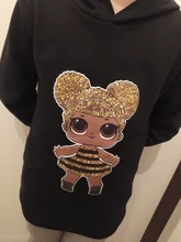 LOL Surprise-sudadera con capucha para niños y niñas, camisa con estampado de dibujos animados, Tops, sudadera, ropa informal