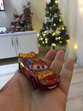 Disney Pixar Cars 3-Rayo McQueen Mater Pision Cup Mater 1:55, juguete de coche de aleación de Metal fundido a presión, regalo de cumpleaños para niños
