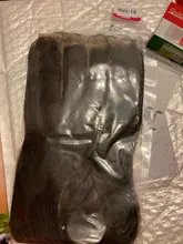 BAISI-extensiones de pelo brasileñas con encaje, accesorio capilar liso de 4x4 HD con cierre de encaje suizo, con cierre superior transparente