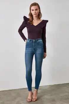 

Trendyol High Waist Skinny Jeans TWOAW21JE0361