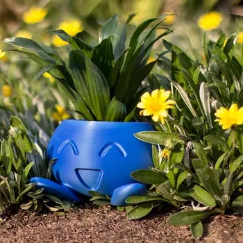 

Oddish Planter Oddish Flower Succulent Succulent Flower Pot Plant Pot Planter Pokemon pot