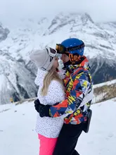 Ski-Suit Mountain-Ski-Jacket Pants Skiing Waterproof Winter Women And Outdoor Brands