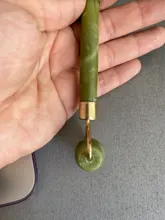 Rodillo masajeador Facial de piedra de Jade, masajeador Natural para cara, ojo, cuello, Guasha raspador, herramientas adelgazantes de belleza