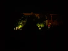 Solar-Spotlights Garden-Decoration Landscape Led Outdoor Warm Waterproof IP44 50 White