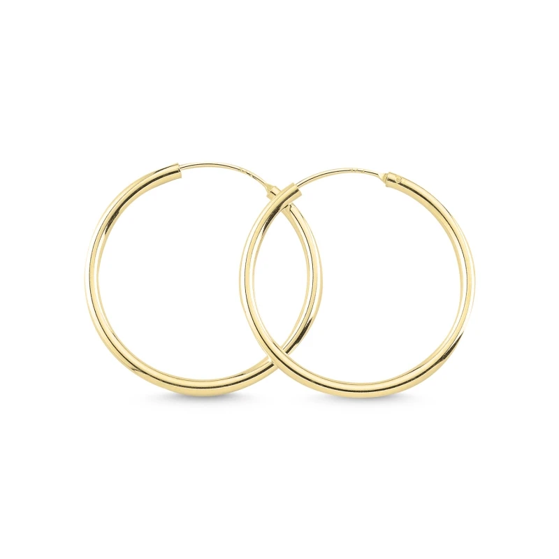 

Armagano 20mm Simple Ring Earrings