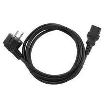 Power Cord GEMBIRD PC-186-VDE(1,8 m) Black