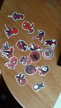 15/35 Uds Spiderman pegatinas de grafiti genial niños de dibujos animados pegatinas Scrapbooking guitarra Notobook Moto Skateboard etiqueta engomada impermeable