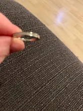 INZATT-Anillo redondo minimalista de plata de ley 925 con circón, accesorios sencillos, joyería fina bonita, 2019