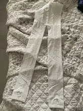 2018 Color caramelo de primavera pantimedias para niños medias de baile Ballet para las niñas de los niños de terciopelo Blanco sólido medias WZ-CZX88