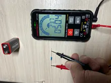 HABOTEST-Multímetro inteligente para teléfonos, dispositivo digital, probador avanzado, con capacidad Ohm Hz AC DC NCV, 600V