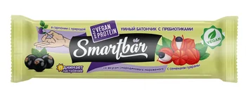 

Batonchik Musley-currant ice cream, smartbar protein vegan 30g.