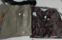 Satin Shirts Smock Loose Tops Blouse Casual Long-Sleeve Blusas Printing Women Vintage