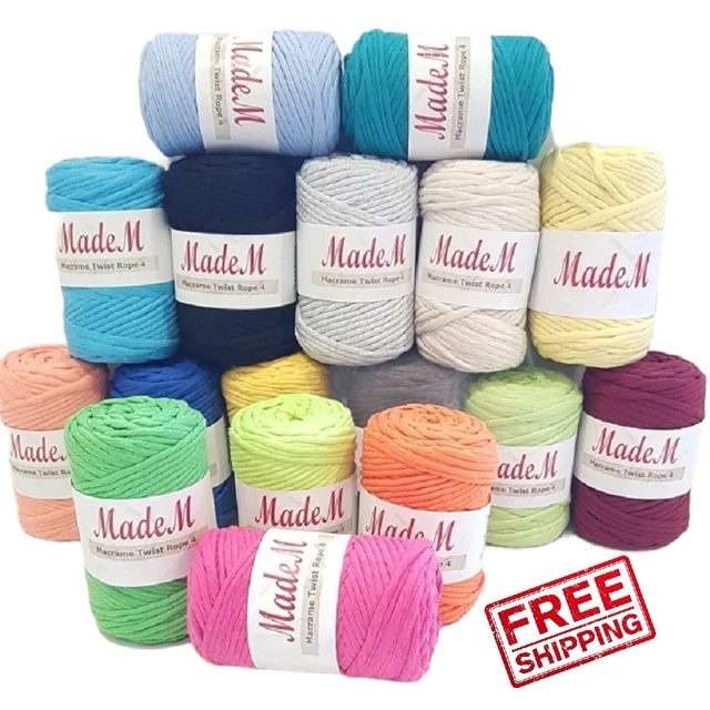 Wholesale 4 Ply Macrame Cotton Cord 