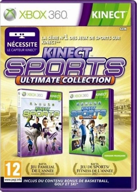 Xbox 360 with Kinect Camera and 8 Cool Games - video gaming - by