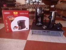 HiBREW-Cafetera expreso 4 en 1 para uso en el hogar, máquina de café 4 en 1 de 19bar con cápsula múltiple Dolce Milk y Nexpresso, ESEpod, cápsula de café molido H2