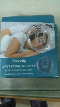 Pinza magnética de silicona para dejar de roncar, bandeja para dormir, dispositivo de protección de Apnea de sueño, dispositivo nocturno con funda