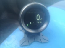 Autool X60 OBD meter OBD 2 HUD digital medidor de temperatura digital voltaje velocidad metros medidor agua alarma