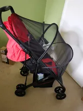 Universal bebé Red Anti-mosquitos para carrito de verano malla volar protección contra insectos para Yoyo Yoya Plus Bugaboo Cybex y 99% asientos de seguridad