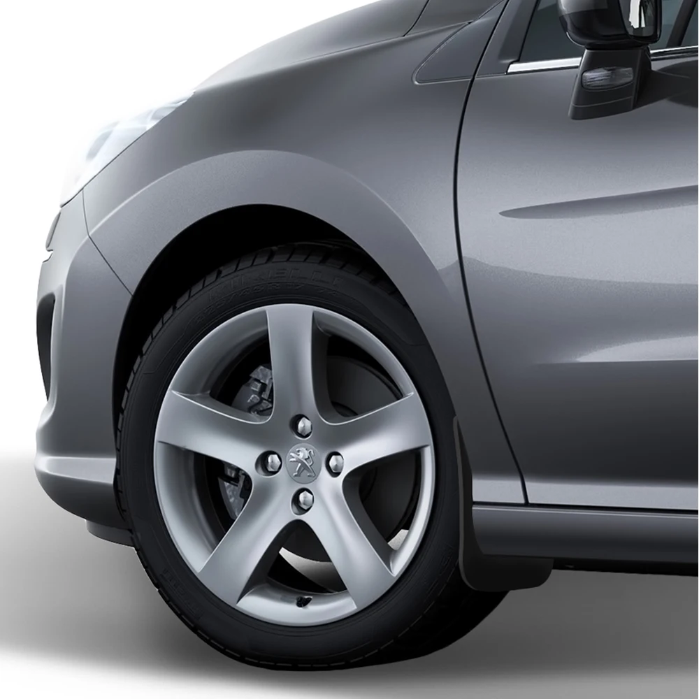 Брызговики передние для PEUGEOT 408, 2012-> сед. 2 шт.(optimum) в пакете
