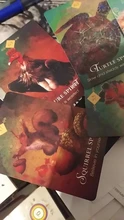 Las cartas del Tarot cubierta juegos inglés versión Tarot tarjeta el espíritu Animal Oracle juego de mesa para fiesta de la Familia Diversión jugando juegos