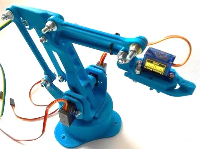 Arduino UNO R3 Контролируемая Роботизированная рука 3DOF DIY электронная образовательная