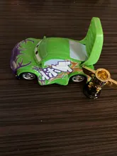 Disney-Coche de Pixar 3 Lightning Mcqueen Mater 1:55, coches de juguete para niños