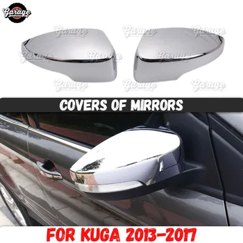 

Covers of mirrors case for Ford Kuga 2013-2017 ABS plastic molding 1 set / 2 pcs decoration car styling