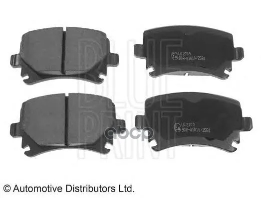 Колодки Тормозные Volkswagen Touran 03/Caddy/G5/G6 Задние Blue Print Adv184205 Blue Print арт. ADV184205