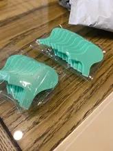 10 P/Pack reutilizables de plástico de cepillo de pestañas limpio Y forma injertado las pestañas cepillos mujeres maquillaje pincel para Mascara herramientas envío gratis