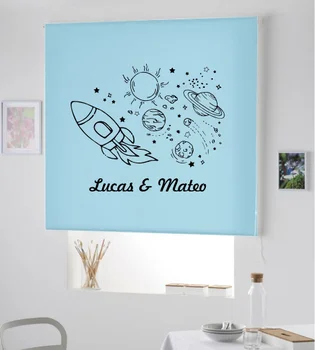 

Blind Iroa customizable child/Space! ROLLER BLINDS TRANSLUCENT! (SKY BLUE 100X175)