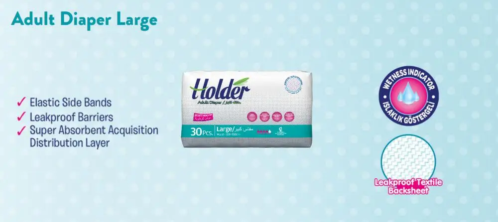 

Holder Adult Diaper Large