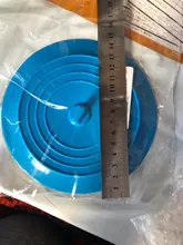 Sink Stopper Drain-Cover Bathroom-Accessories Flat-Plug Silicone Leakage-Proof 15cm Large