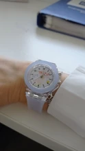 Relojes con patrón de dibujos animados para niños y niñas, pulsera colorida de goma con fuente de luz, regalo de fiesta
