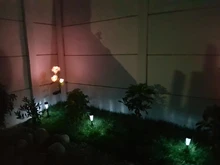Decorative-Lamp Solar-Light Flower Lily Lawn-Path Yard Outdoor Led Garden Waterproof