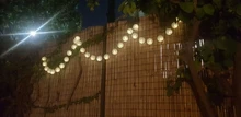 Solar-Light Lantern Garland Wedding-Garden-Decoration Outdoors 