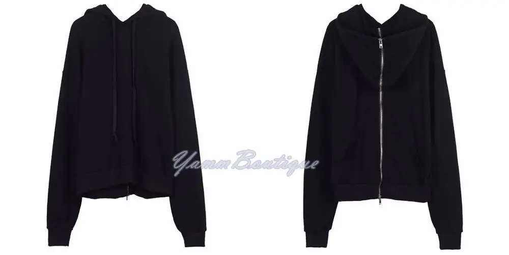 Darkshadow Full Zipper to the Hood Hoodie /