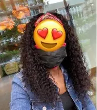 Younsolo-pelucas de cabello humano brasileño Remy para mujeres negras, diadema con ondas, sin pegamento, peluca y bufanda, 8-28 pulgadas