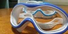 COPOZZ-Gafas de natación antivaho para niños y adolescentes, impermeables, con marco grande, de una pieza