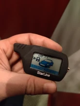 Llavero para mando a distancia B9 LCD, arranque de motor para vehículo ruso, alarma de seguridad de coche, sistema Twage Starline B9, llavero Fob KGB FX-7 FX7