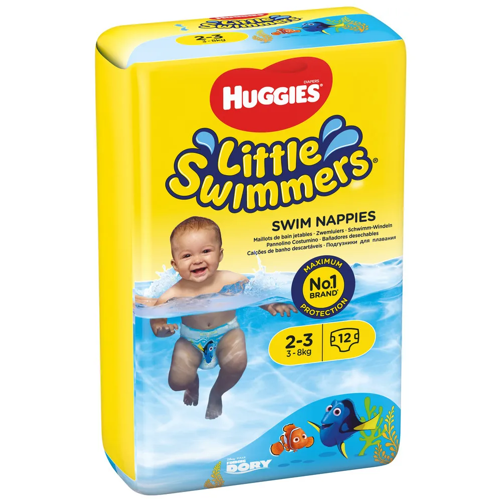 Diapers Huggies little swimmers S size 3-8 kg you - Nappy - Baby Products