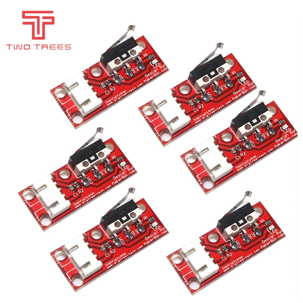 Концевой выключатель с отдельпосылка кой для ЧПУ 3D принтера RepRap Makerbot Mendel RAMPS 1 4 Board