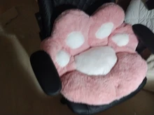 Almohada de felpa con forma de pata para niños, cojín de asiento de Animal, pequeño sofá de felpa, decoración de silla para el hogar, regalo de invierno, 1 unidad