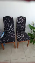 Chair Case Universal Home Removable Restaurant Modern for Party Washable Size-Printed