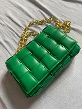 Bolso cruzado con solapa para mujer, bolsas de cuero de calidad con cadena gruesa, bolsas de mensajero de hombro femenino, 2020
